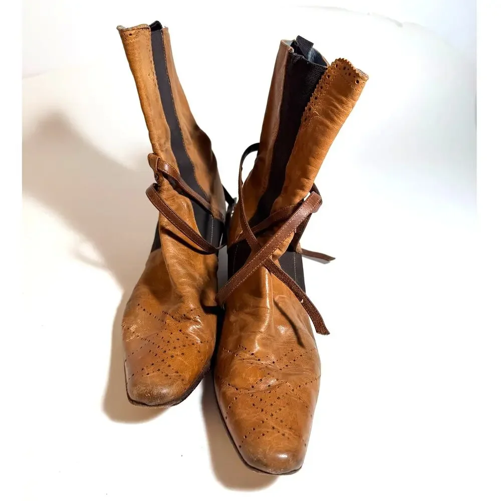 Materia Prima Leather Ankle Boots